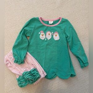 Santa Trio Christmas Pant set